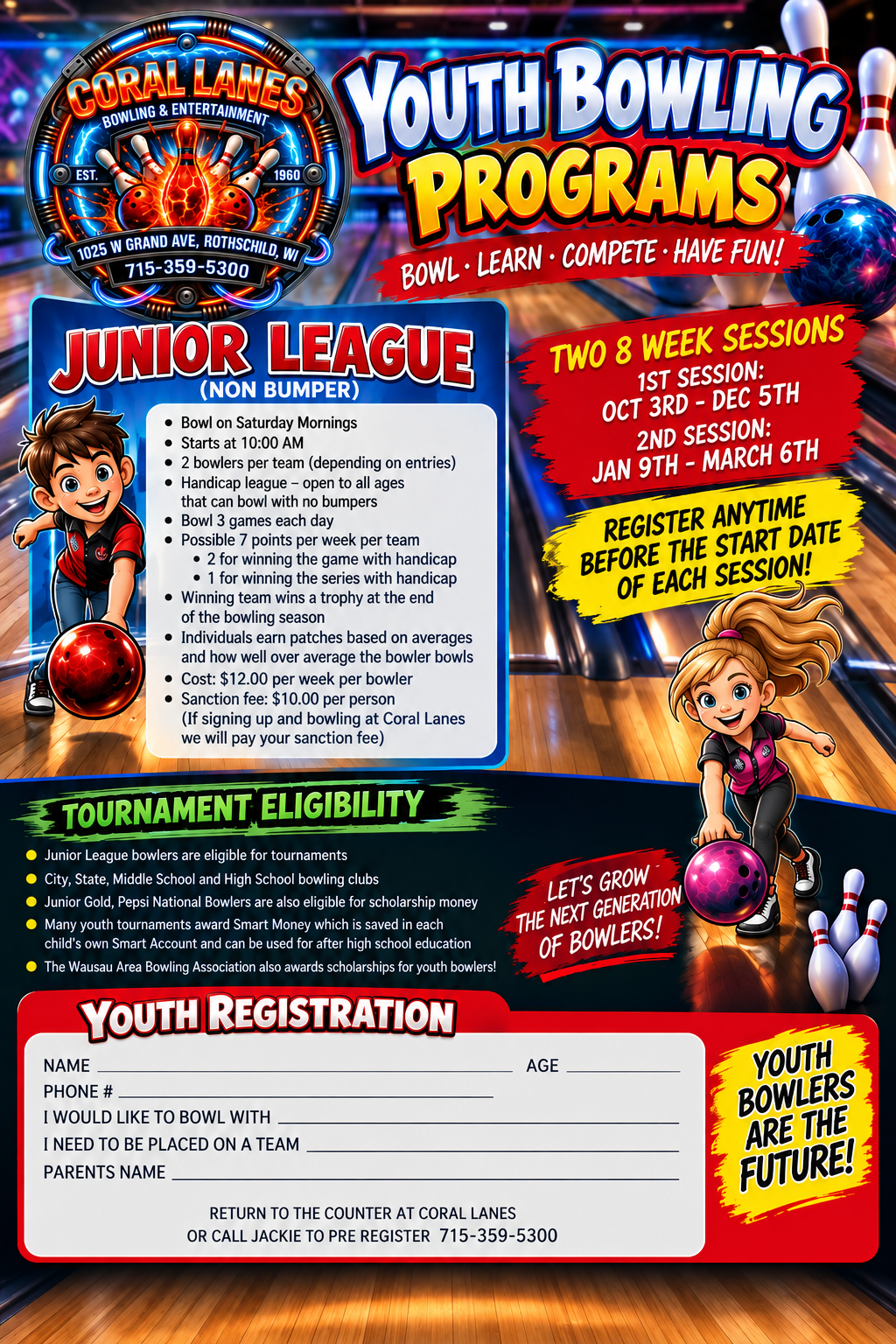2026 Youth Bowling Program